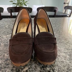 Michael kors wedge shoes size 6